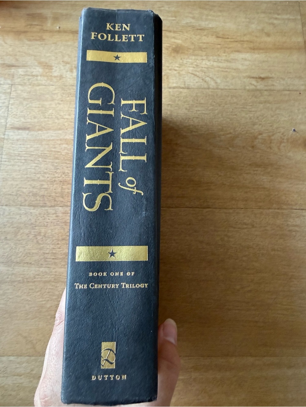 📚3 for $12📚 Ken Follett "Fall of Giants" Hardcover - Black & Gold
